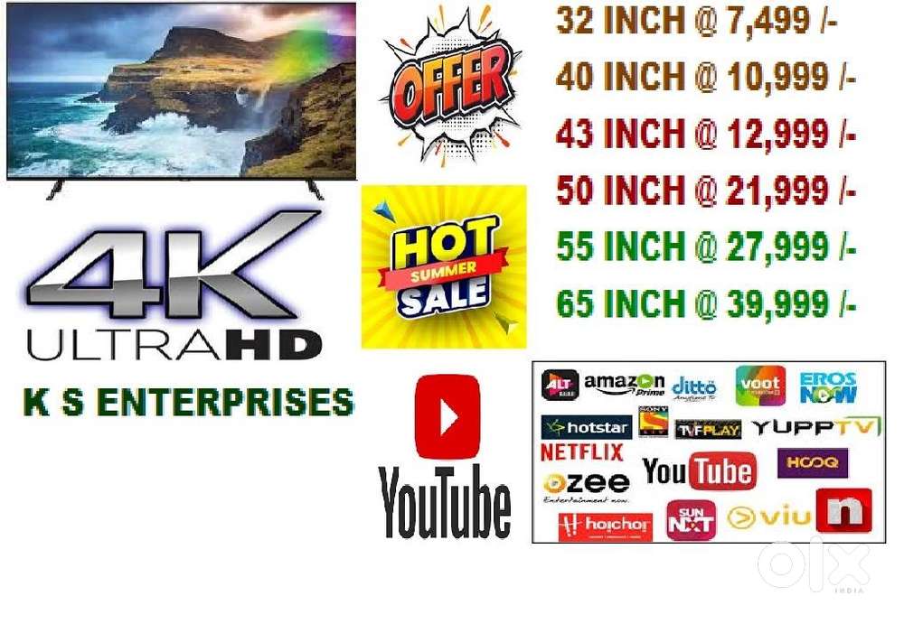 50 INCH SMART LED TV @ 21,999 //-