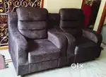 3+1+1 seater sofa set with teapoy