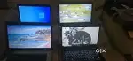 2 hp laptopa 2 dell laptops Good condition running laptops