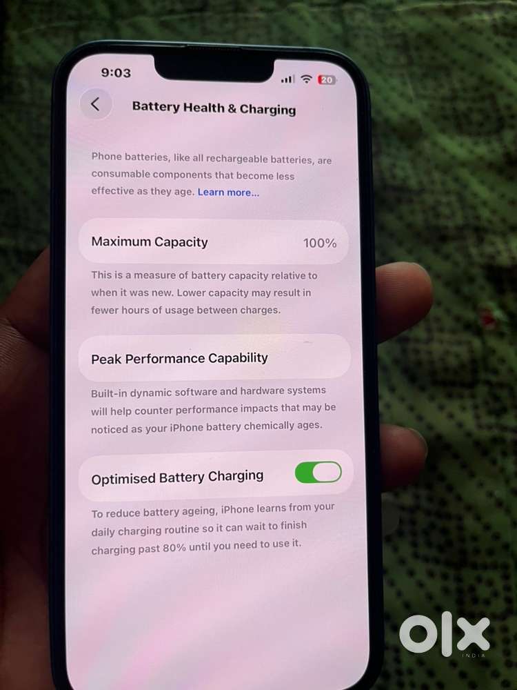 Iphone 13 128gb 4 months mobile