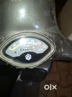 2 stroke Bajaj Legendary CHETAK with Spare wheel. And Metalic paint