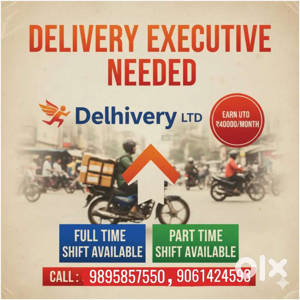 Delhivery is Hiring for Field Executives & Lastmile Agents