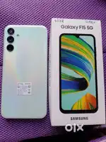 Samsung Galaxy F15 5gb jazzy Green 128 GB 6gb RAM bill box available