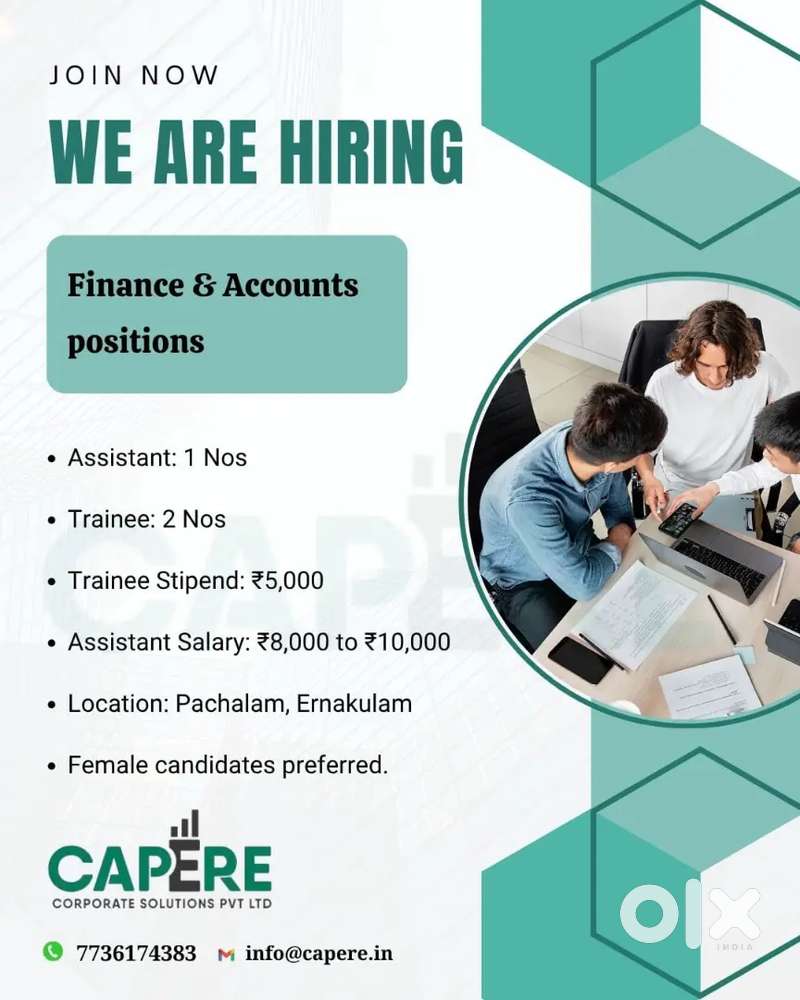 Finance & Accounts