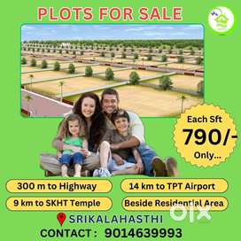 EMI  plots near srikalahastri highway