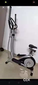 Gym cycle elliptical cross triner