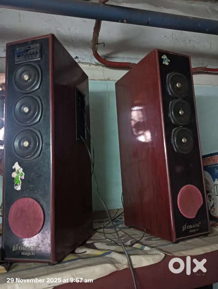 Double Tawer speker OBEGE BREND KA HAI