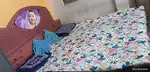 King size double bed with mattress