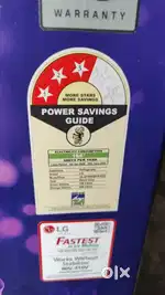 LG 3STAR REFRIGERATOR WITH GOOD WORKING CONDITION