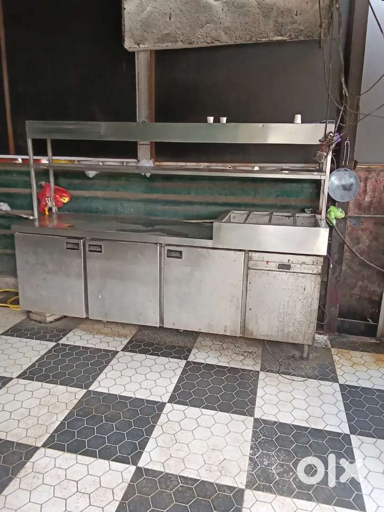 Commercial steel  frige for hotel cafe