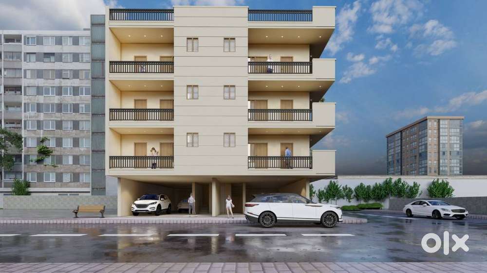 3+1 BHK flat with lift gated society near sector 20