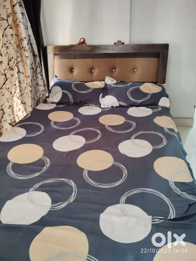 Queen Size Bed with storage n Mattress