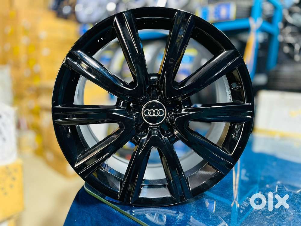 18”inch 5*112pcd Audi Glossy Metallic Black Oem Alloy wheels set of 4