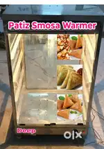 समोसा पैटिज़ कचोरी popcorn machine gas Hotcase pizza oven bhathi fryer
