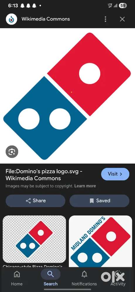 Dominos pizza