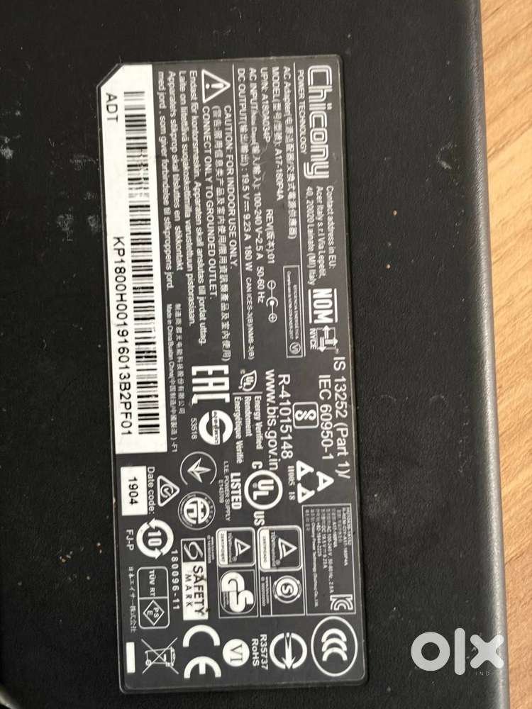 Acer ADP180MBK 180W Power Adapter