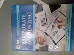 Corporate Accounting book , not used