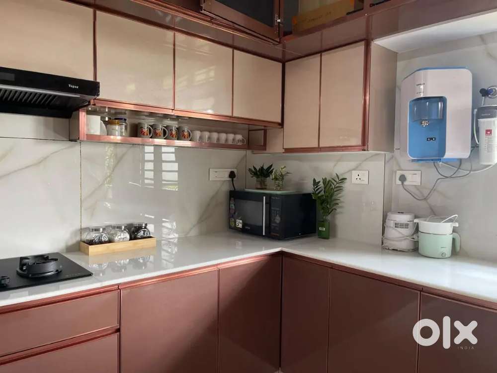 Near Sobhacity / 4 bhk Fully furnished House For Rent / Short period