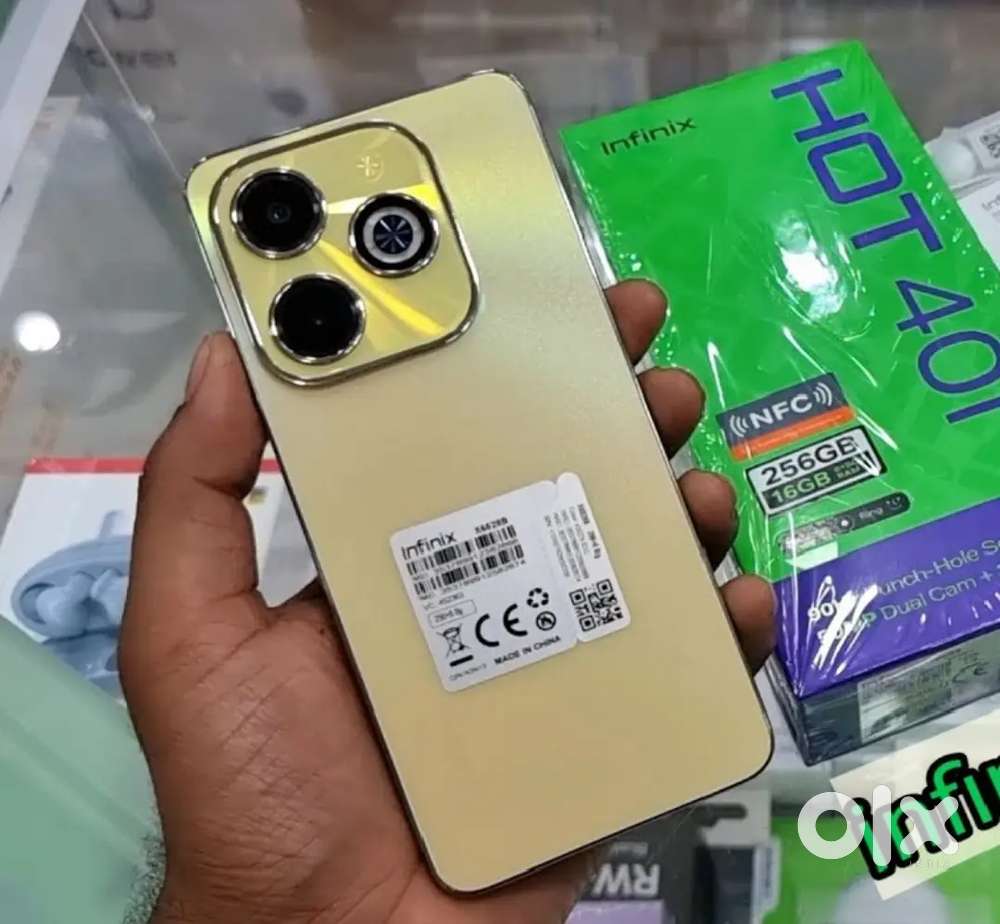 Infinix hot 40i (4G Mobile)(16gb ram 256gb rom)