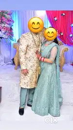 Wedding Sherwani and Lehenga