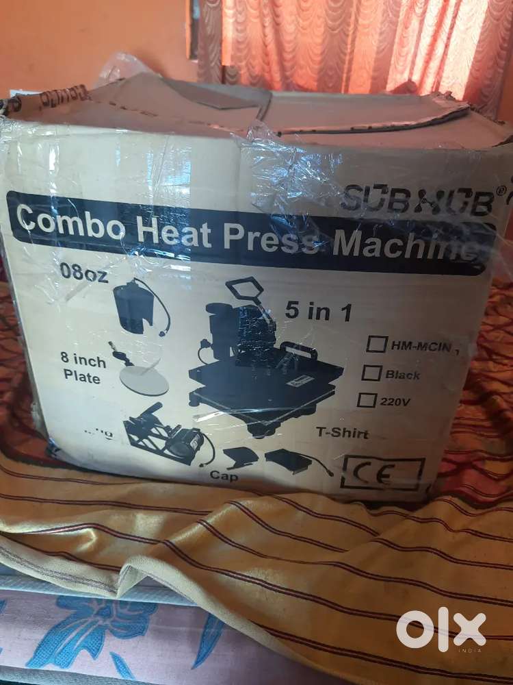 5 in 1 heat press machine