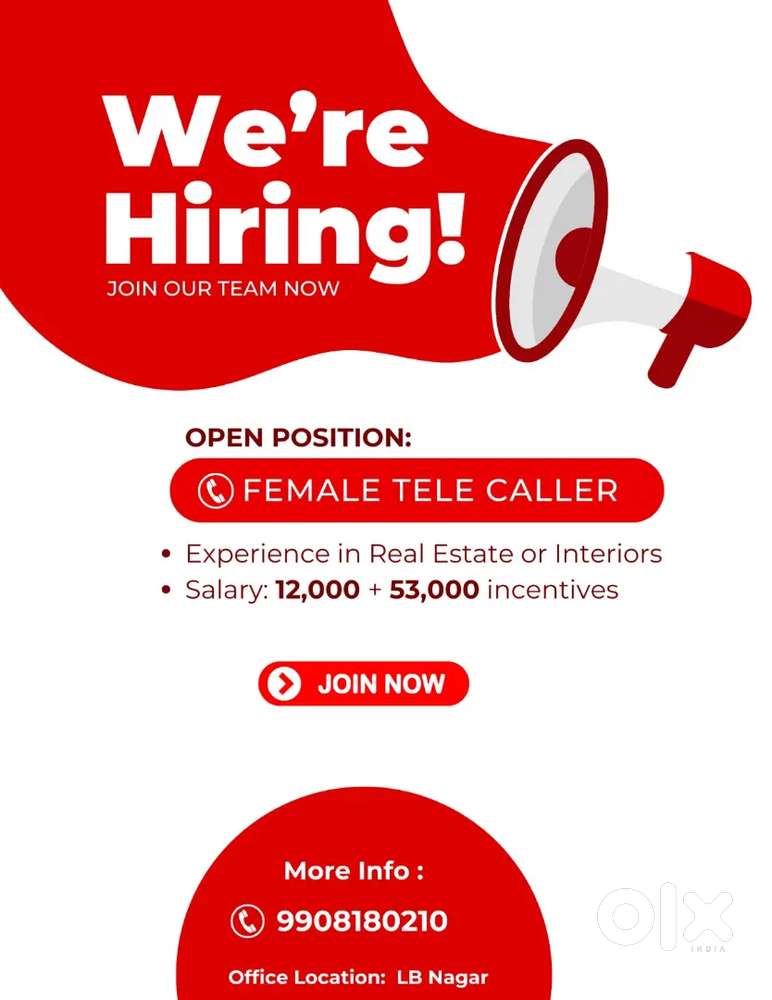 Female Tele caller