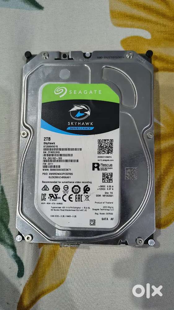 I want to sell my 2 tb Seagate skyhawk hdd