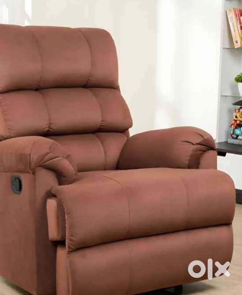 Branded Brown Recliner 2 months due to transfer