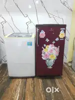 Videocon single door refrigerator & lg turbodrum washing machine*/*