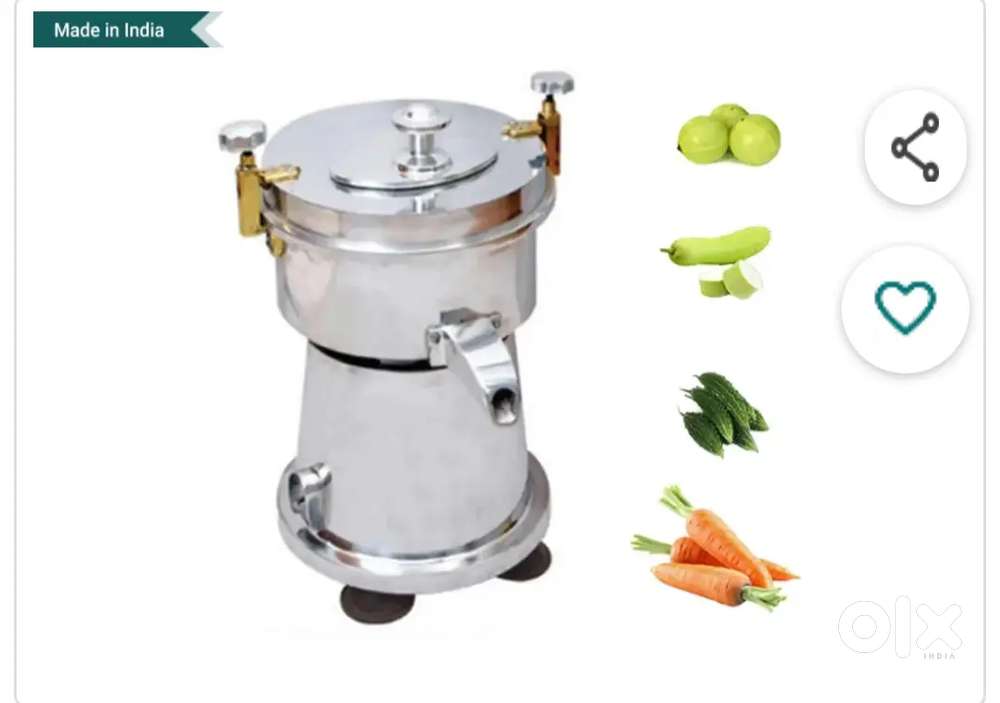 vegetable juice mashin