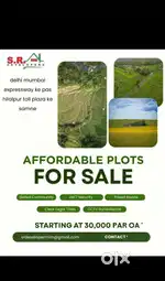 Delhi Mumbai expressway ke pas Hilalpur toll plaza ke samne plots