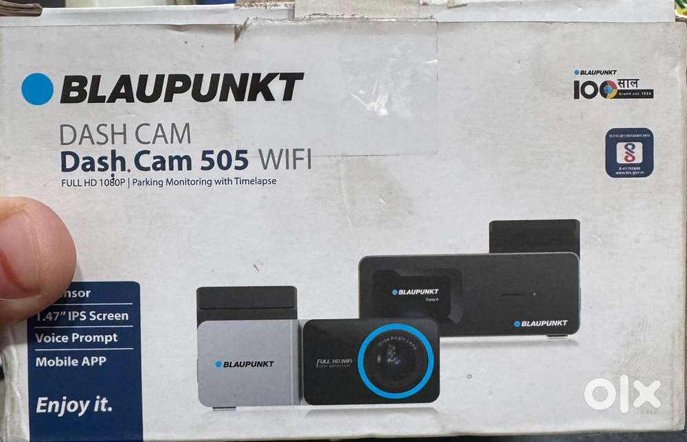 (New) BLAUPUNKT Car DashCam 505 (1080p HD Video Recorder, 140D Lens)