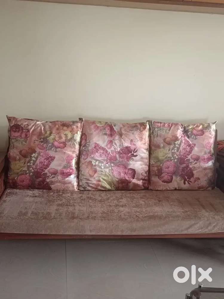 Sofa cum bed and 3 + 2 seater sofa