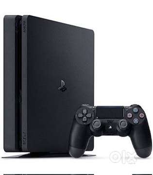 Ps 4 slim 1 tb with games