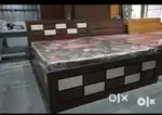 Bed with matress super quality direct factory sale