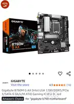 Gigabyte B760M G AX
