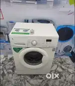 LG front load white colour inverter model 6kg washing machine