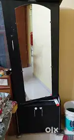 Dressing table with mirror