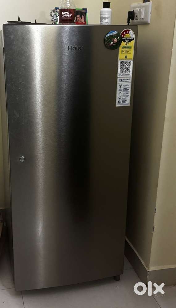 Haier 190L 3-Star Refrigerator – Excellent Condition  2 Years Old