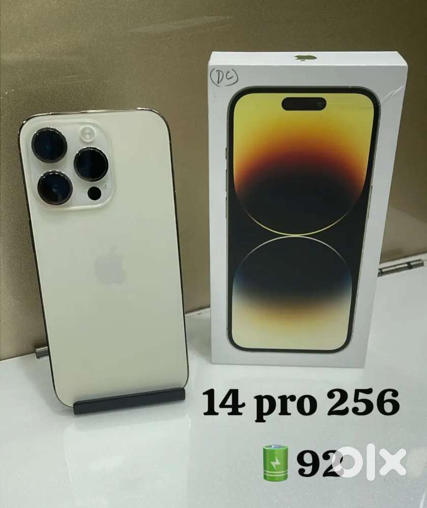 Selling an Apple iPhone 14 Pro with 256 GB storage in gold