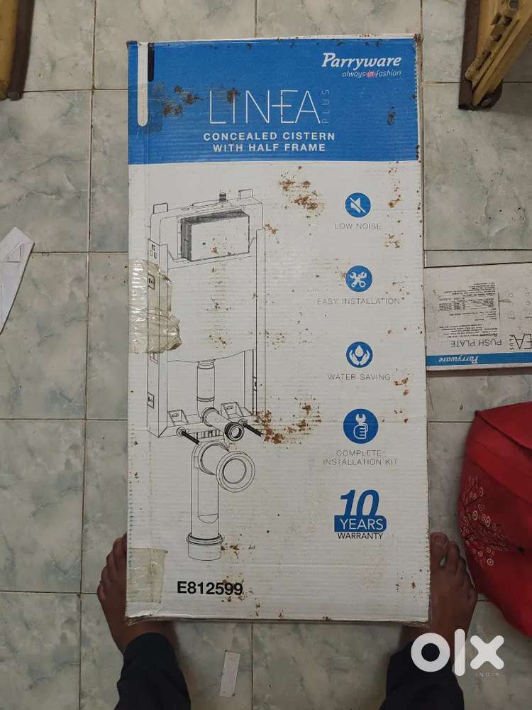 Concealed Cistern with Half Frame