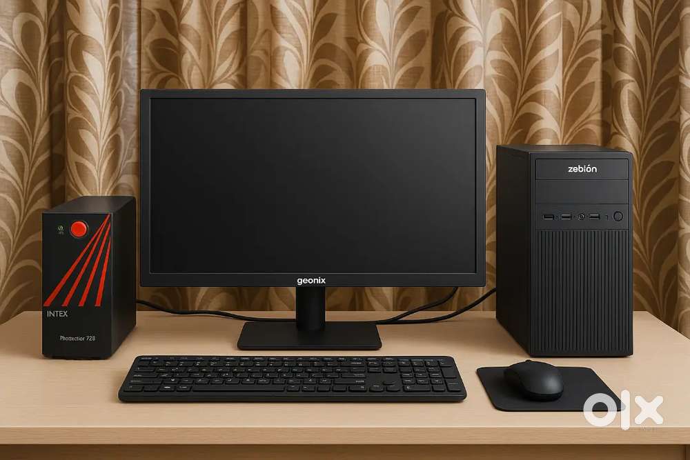 Full Computer System(CPU, Monitor, UPS,  Keyboard, Mouse,  HDMI cable)