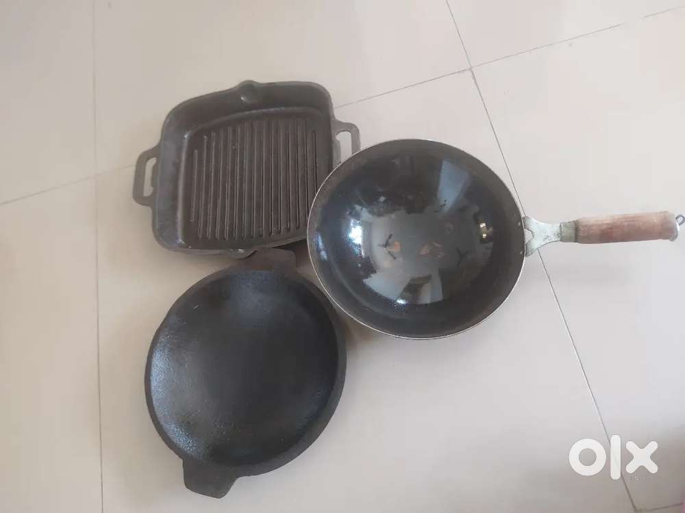 Cast iron vessels