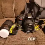 Nikon D3400 DSLR Camera  Dual Lens Kit  Like New  Lightly Used
