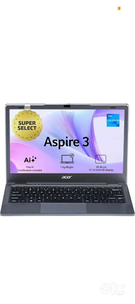 Acer Laptop Windows 11 Intel 8 GB RAM 512 GB SSD in Warrenty