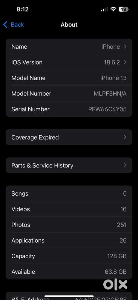 Iphone 13 battery health service