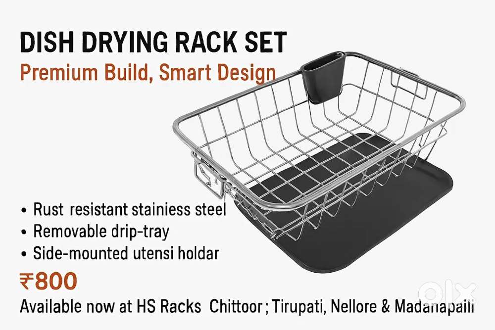 Dish Drying Rack Set