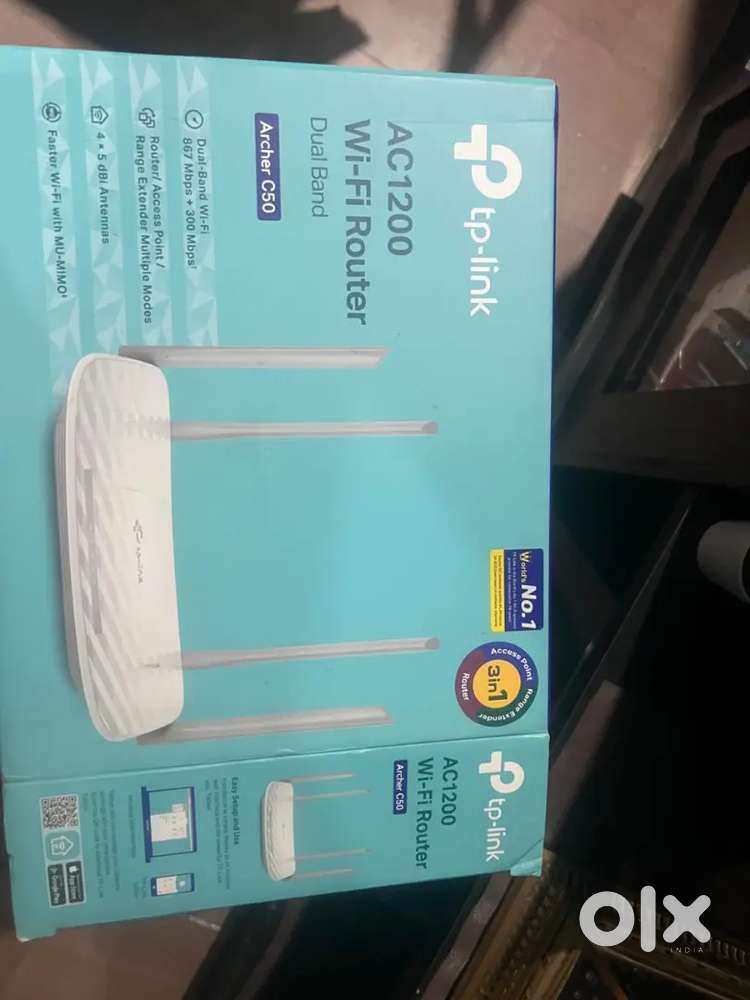 Tp-link AC 1200 wifi router dualband Archer c50 with box