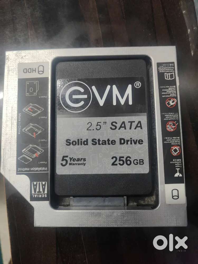 SSD 256gb with caddy