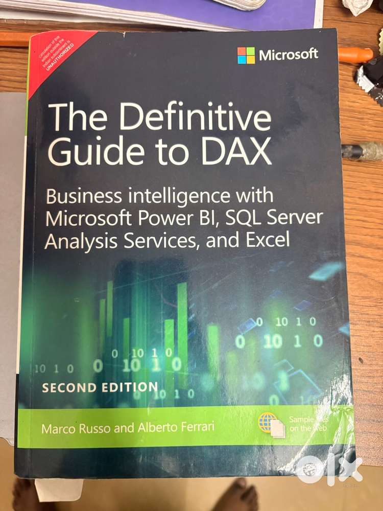 Microsoft power BI , SQL, DAX and more book